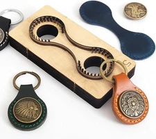 Leather Cutting Die,Leather Keychains Mold for DIY Metal 