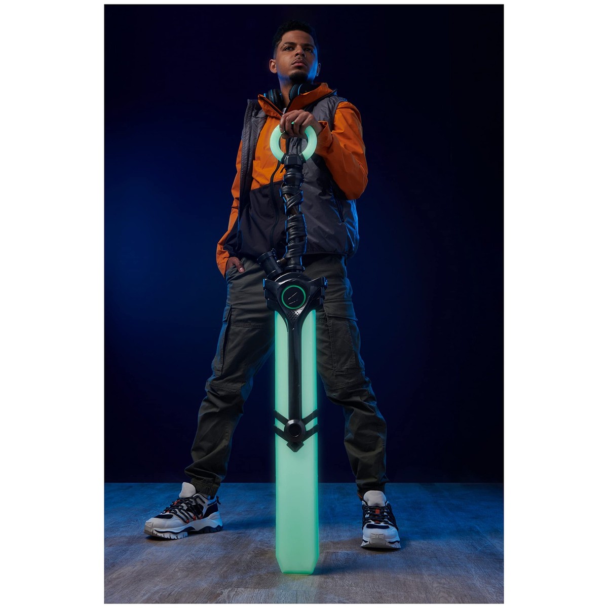 ekko 様 featherdance charcoal League of Legends, Life-Size Ekko's Bat, Over 3 Feet with 15+