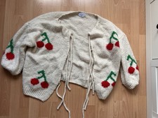 Lesstiel Damen Grobstrick Pullover Langarm Ko...