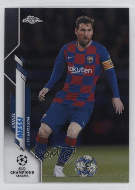 2019-20 Topps Chrome UCL Lionel Messi #1 1s4x