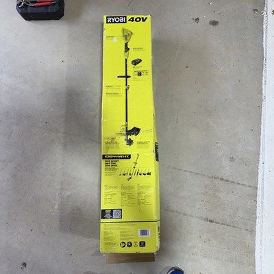Ryobi RY40ST01 40V 15'' Expand-It Attachment Capable String Trimmer - Used