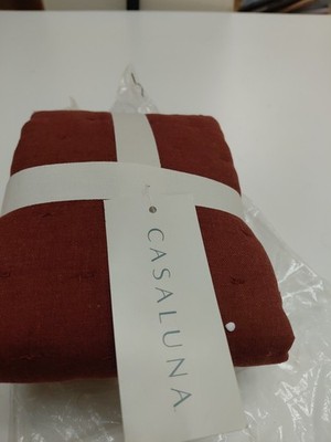 Casaluna Euro Sham 26in x 26in Brown Clay