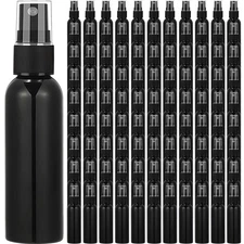 100 Pcs 2oz Small Spray Bottles Refillable Mini Spritzer Clear Empty Plastic ...