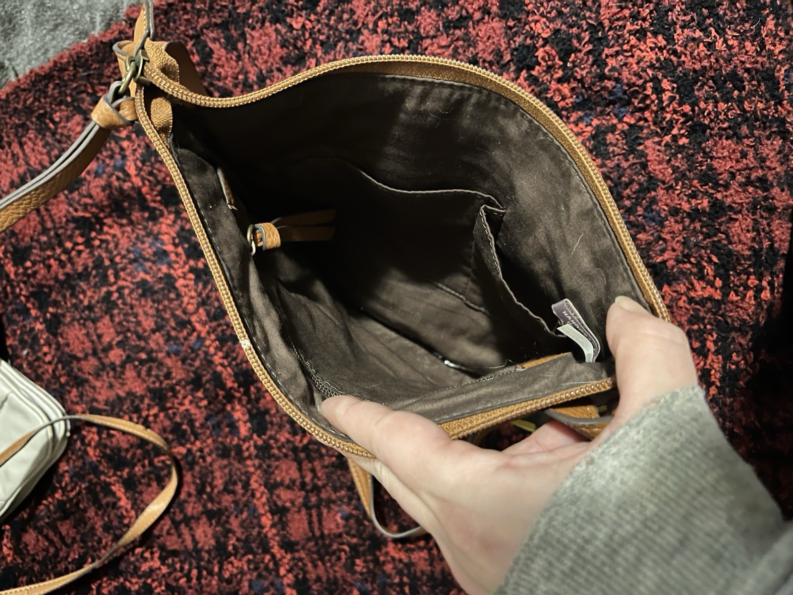 Multicolor Patchwork Leather Women's Shoulder Bag… - image 2