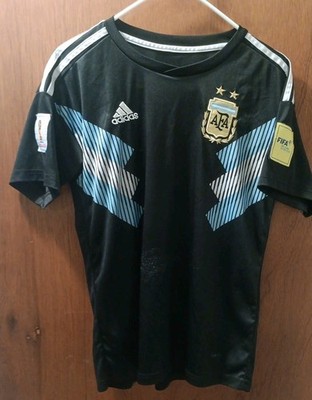 Adidas Argentina World Cup 2018 Jersey Original W/fifa & Russia 2018 Patches  L