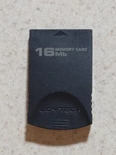 Vintage Joytech Nintendo GameCube 16MB Memory Cube / Card Black Tested Black