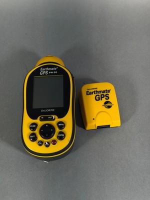 GPS Navigator Delorme Earthmate PN-20 Color Screen Handheld Navigation W/ Reciev