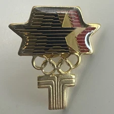 Transamerica Stars in Motion 1984 Los Angeles Olympics USA pin
