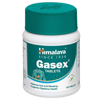15 x Flaschen Himalaya Gasex je 100 Tabletten | Kostenloser Versand