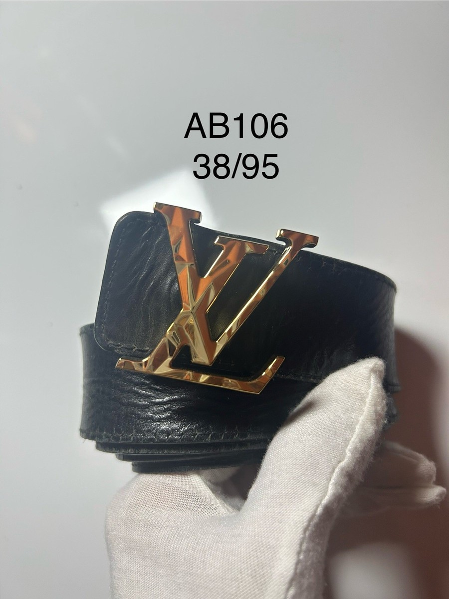 Louis Vuitton LV Initial Reversible Belt Taurillon Brown  display picture 1
