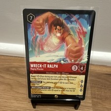 Disney Lorcana Wreck-It Ralph-Raging Wrecker Card The First Chapter 103/204