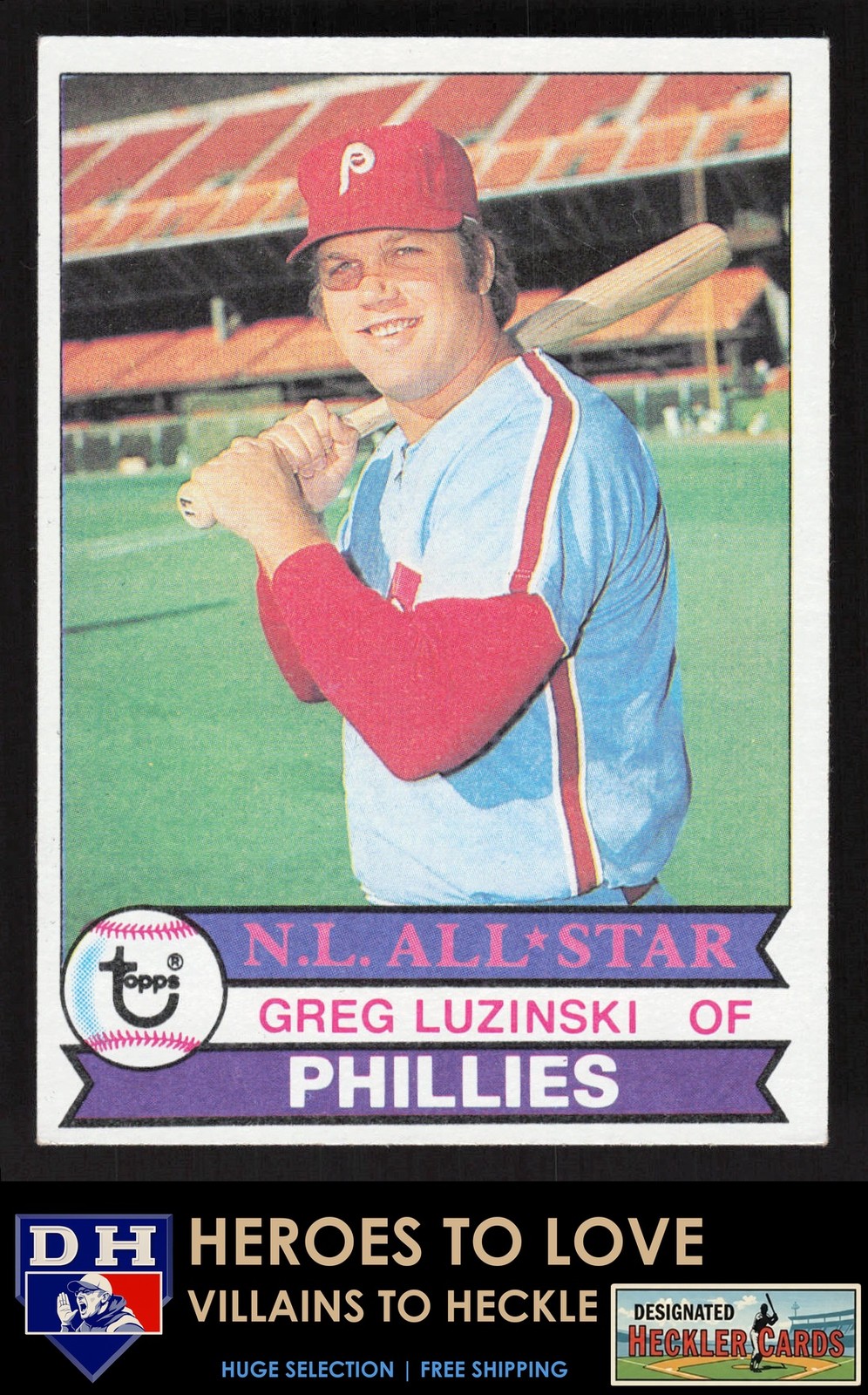 1979 Topps Greg Luzinski #540 Philadelphia Phillies