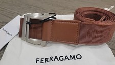 Salvatore Ferragamo Mens Brown Belt 42 / 105 New With Tags 395