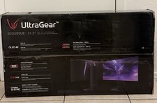 LG UltraGear 32GS95UE-B 32" 16:9 Dual Mode 4K UHD 240Hz  Full HD 480Hz OLED HDR