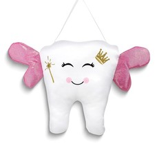 Lillian Rose Plush Tooth Fairy with Wings Pillow