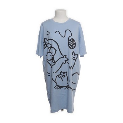 Simon's Cat, T-shirt, Größe: M, Blau/Schwarz, Bio-Baumwolle, Damen -DWg