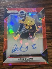 Artie Burns 2016 Panini Prizm Red Crystals Rookie Autograph #RA-BNS /75 U Pick