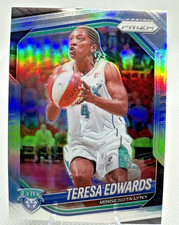 Teresa Edwards2025 Panini Prizm WNBA #126 Silver Prizm Refractor Minnesota Lynx