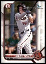 2022 Bowman Draft #BD-138 Andrew Pintar