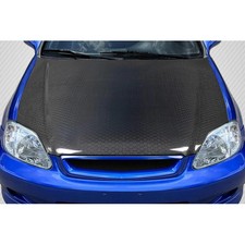 Carbon Creations Oer Look Carbon Fiber Hood For Civic Honda 99-00 Edpart119199