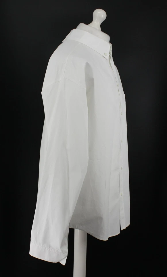 CAMISA BALENCIAGA HOMBRE DOBLE CARA BOTÓN TALLA 38/15" CUELLO BLANCO PRECIO DE VENTA SUGERIDO POR EL FABRICANTE £ IB Foto 2 de 4