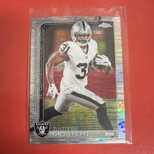 Topps Chrome 2025 Raheem Mostert #182 Las Vegas Raiders NFL Card
