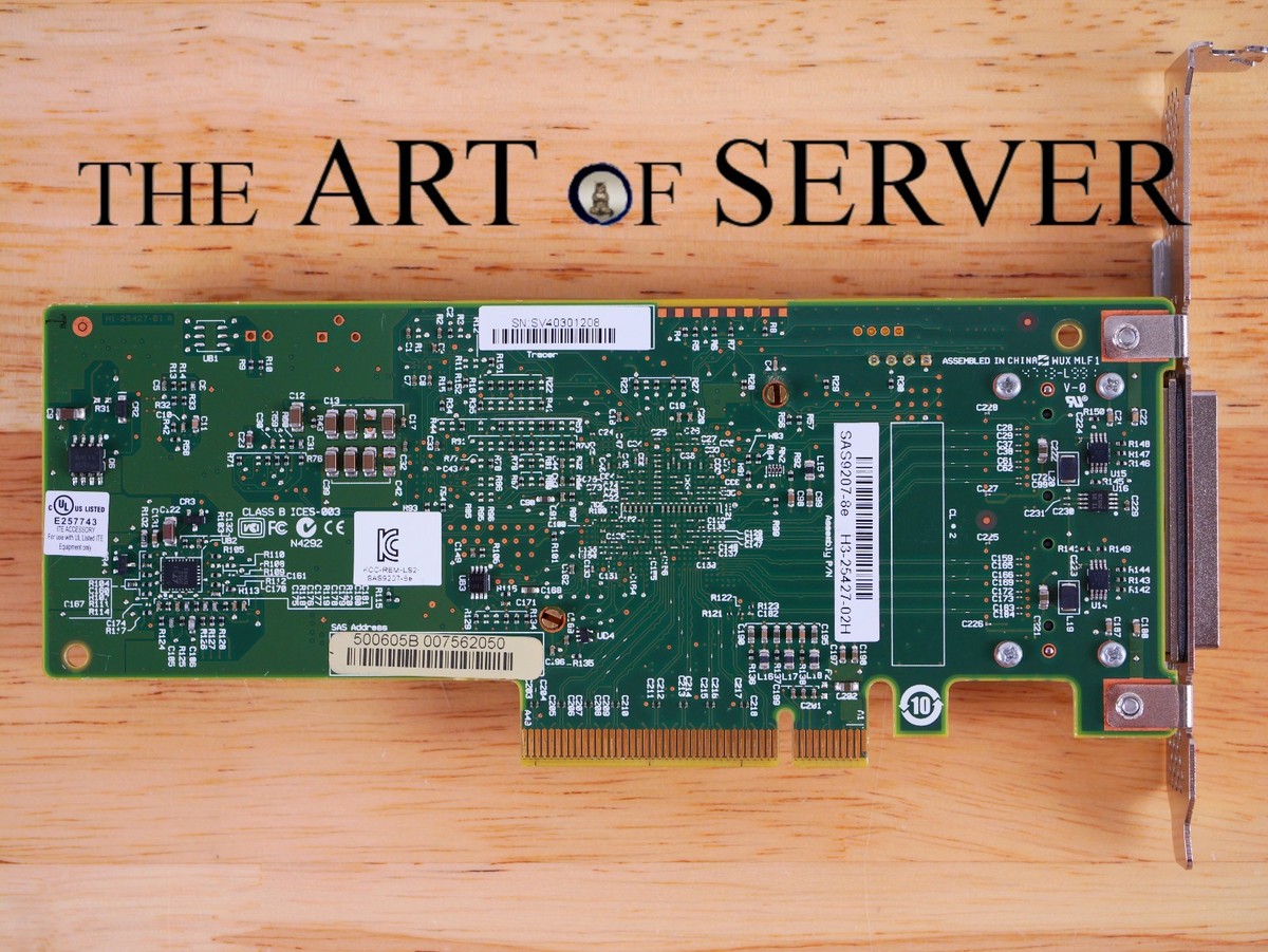 Genuine LSI 9207-8e SAS HBA 6Gbps PCI-E 3.0 P20 IT mode for ZFS