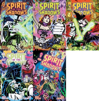 SPIRIT OF THE SHADOWS #1,2,3,4,5 - Bundle Lot - Oni Press 2026