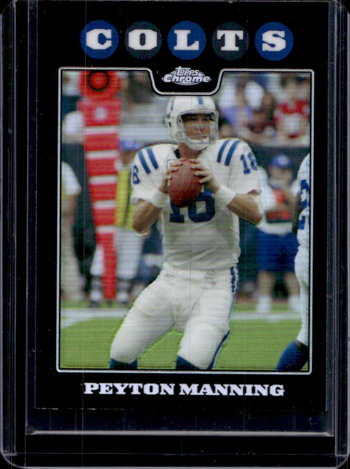 2008 Topps Chrome Peyton Manning Refractor #TC10 Colts