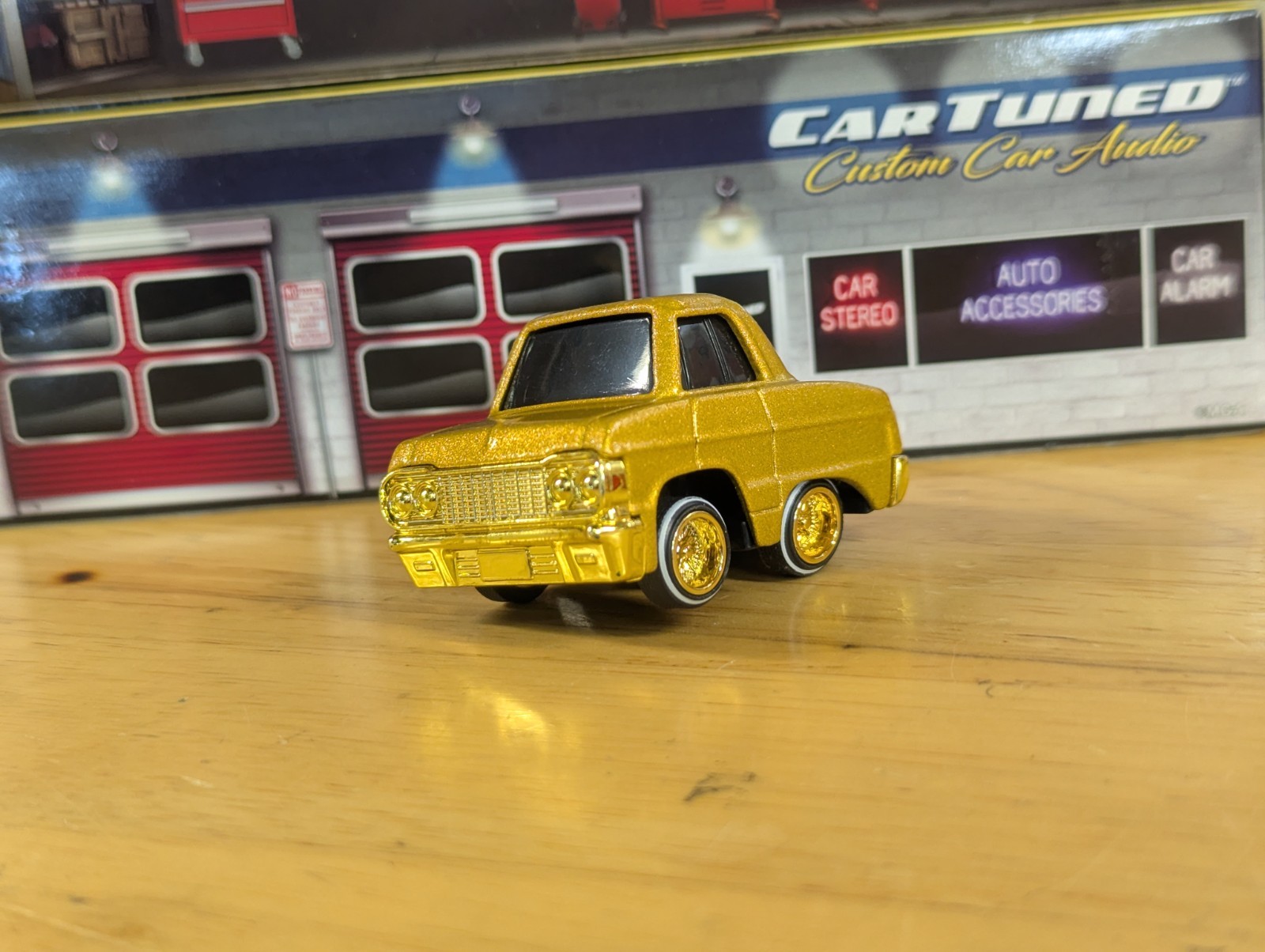 MGA CarTuned Diecast '64 Chevy Impala Custom Paint Pearl Gold w/Gold Trim LOOSE