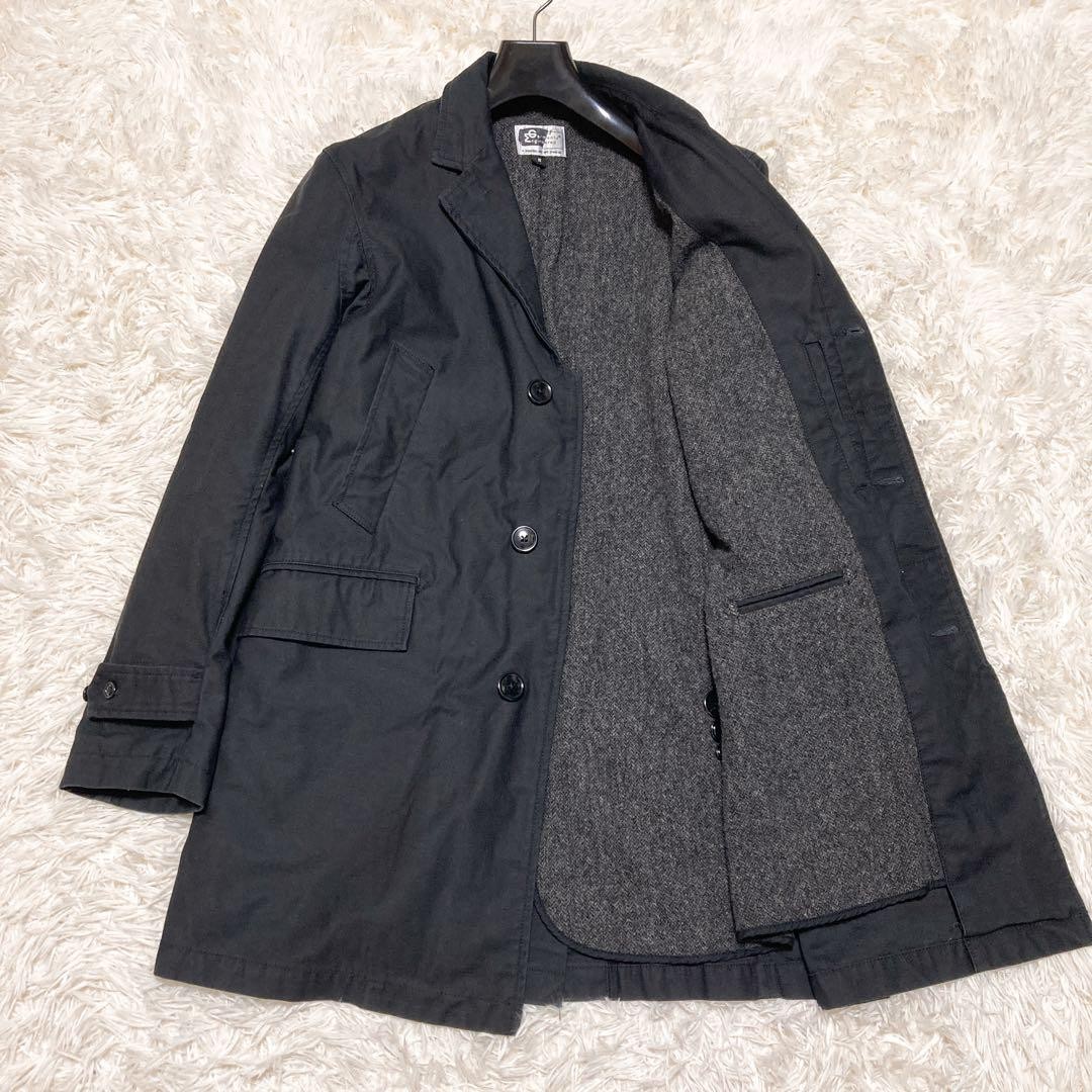 ENGINEERED GARMENTS Chester Coat S Oversized Black Made In