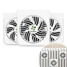 Ventilatore per Radiatori in Ghisa, Ventole per Termosifoni Con Termostato E Mag