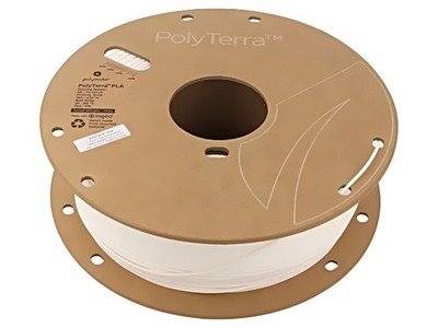 PM70822 Filament: PLA 1,75mm cotton white 190-230°C 1kg PolyTerra  POLYMAKER
