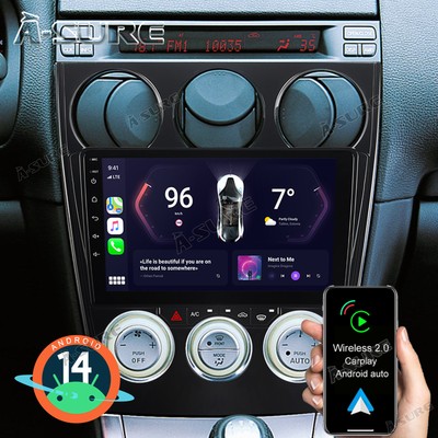 2+64G Für Mazda 6 GG 2002-2007 CarPlay Autoradio Android 15 GPS Bluetooth IPS FM
