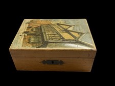 Vintage Wooden Box - Chester Old Houses - READ