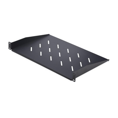 StarTech.com 1U Vented Server Rack Shelf, 12in/31.5cm Mounting 12'', Black 