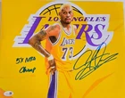 Dennis Rodman Signed Photo 11x14 METALLIC Pistons Bulls Worm Autograph HOF JSA