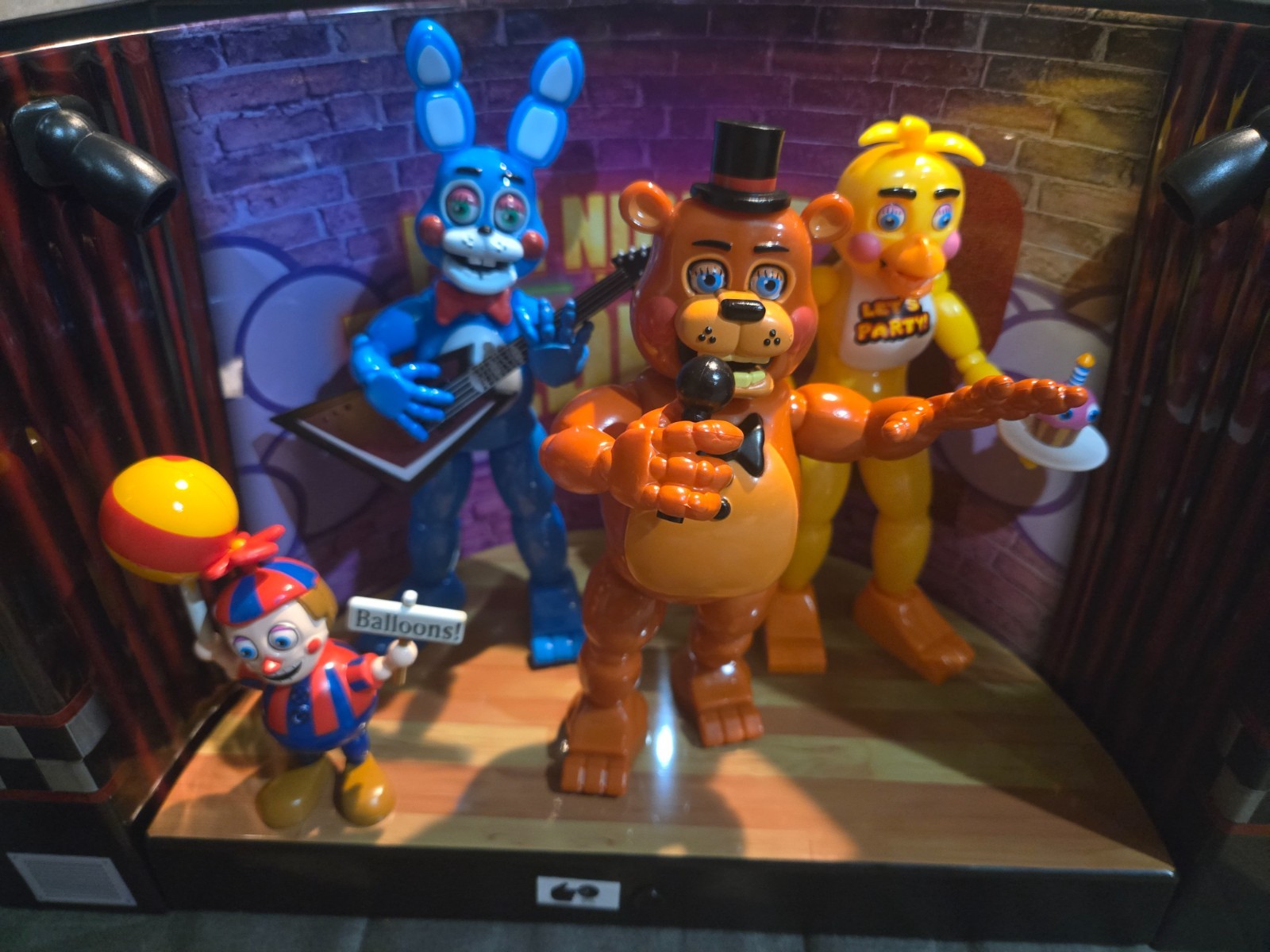 FNAF 2 Five Nights at Freddy's 2 2025 Stage Popcorn Bucket Light-Up NEW UNUSED