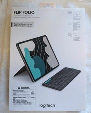Logitech Flip Folio Keyboard Case iPad Pro 13-inch M4, M5  iPad Air M2, M3