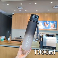 Sports Water Bottle Gym Travel Drinking Leakproof Bottle BPA-Free NEW 1000ml