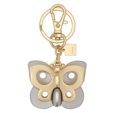 THUN Portachiavi Farfalla grande in metallo 4x8 cm - Collezione Sempre con me