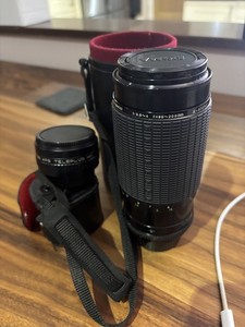 Sigma High-Speed Zoom Lens 1:3.5-4.0 F=80-200mm - with 2x AP Teleplus MC & Cases