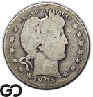 1904-O Barber Quarter