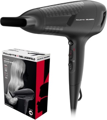 Rowenta x Karl Lagerfeld CV591L Powerline Haartrockner 2100W Ionen-Technologie 