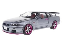 Nissan Skyline GT-R BNR34 1999 Solido 1/18 Modellauto