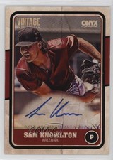 2025 Onyx Vintage Auto Sam Knowlton #VASAKN Auto 6q5