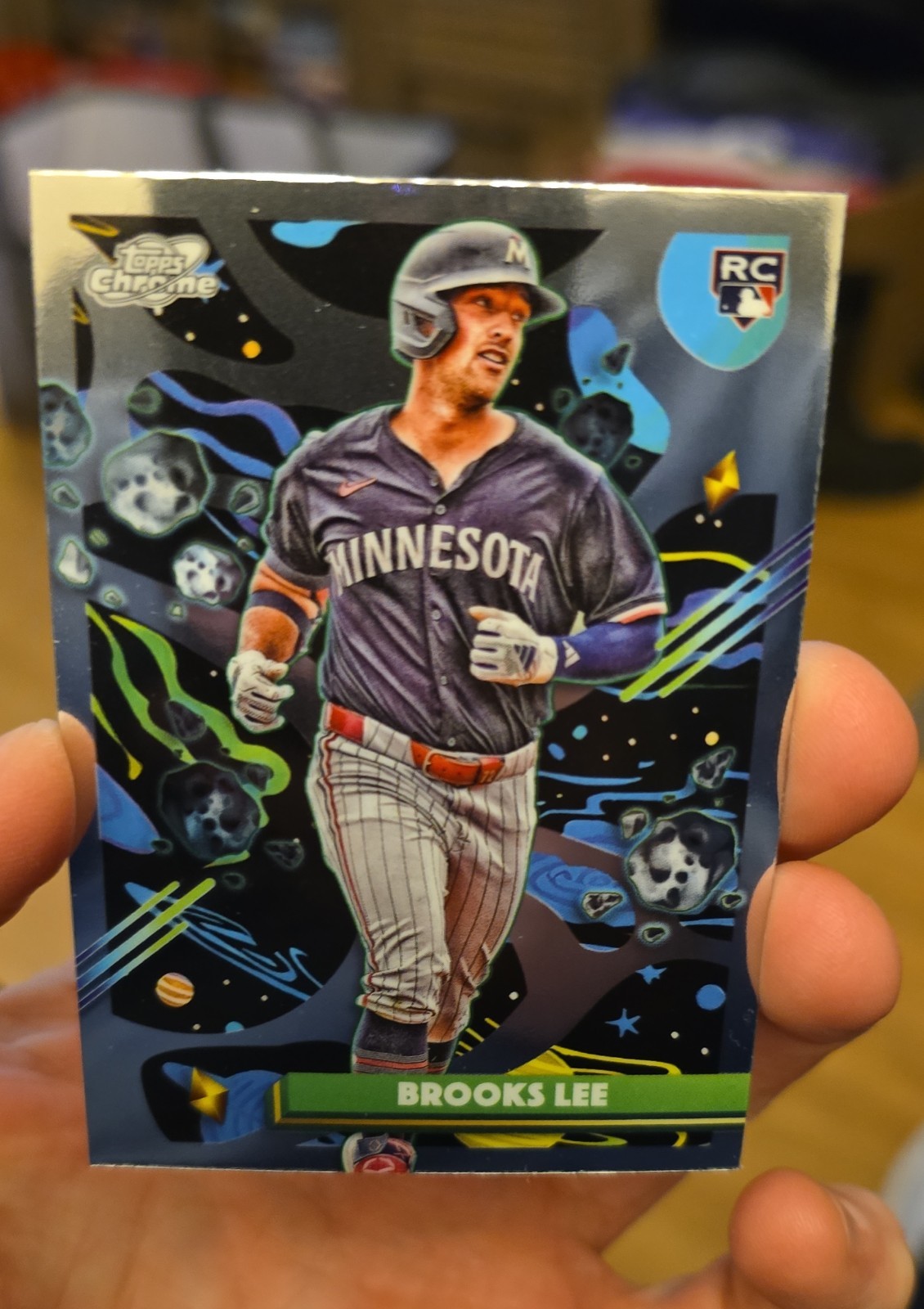 2025 Topps Cosmic Chrome - Brooks Lee #129 (RC) - Twins