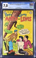 Adventures of Dean Martin and Jerry Lewis (DC,1952) # 11 CGC: CGC 7.0 (43154450