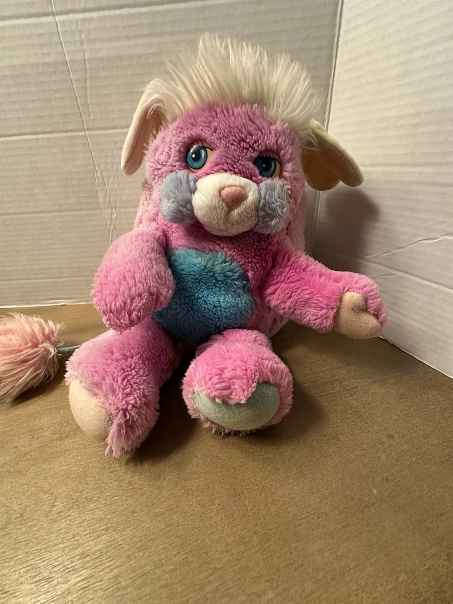 Ancienne Peluche POOPLES  Puffball  -- Jouet Delplay Dessin Animé Vintage Rétro Années 80 - Collection