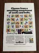 Streets Of Rage Sega Genesis Vintage Print Ad Wall Art 90s Beat ‘Em Up Game
